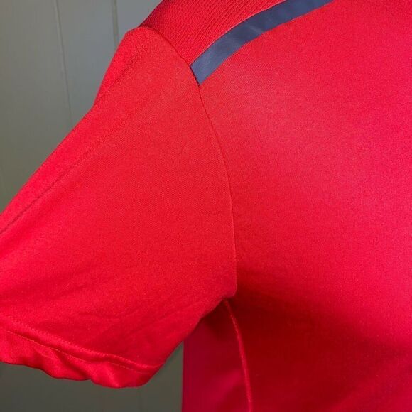 MSK by Michael Strahan men M drifit Crewneck short sleeve athletic shirt red - Picture 4 of 7